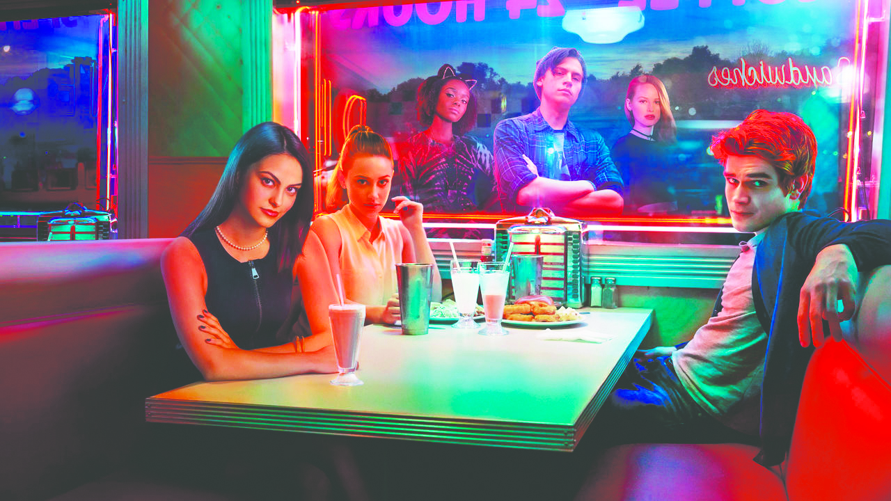 Promotional image of characters from Riverdale.