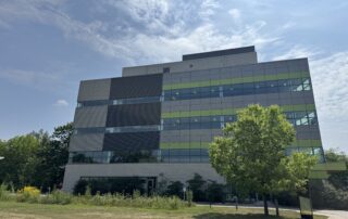 Classes in EV3 were relocated this term due to extreme heat. (Photo credit: Veronica Reiner)