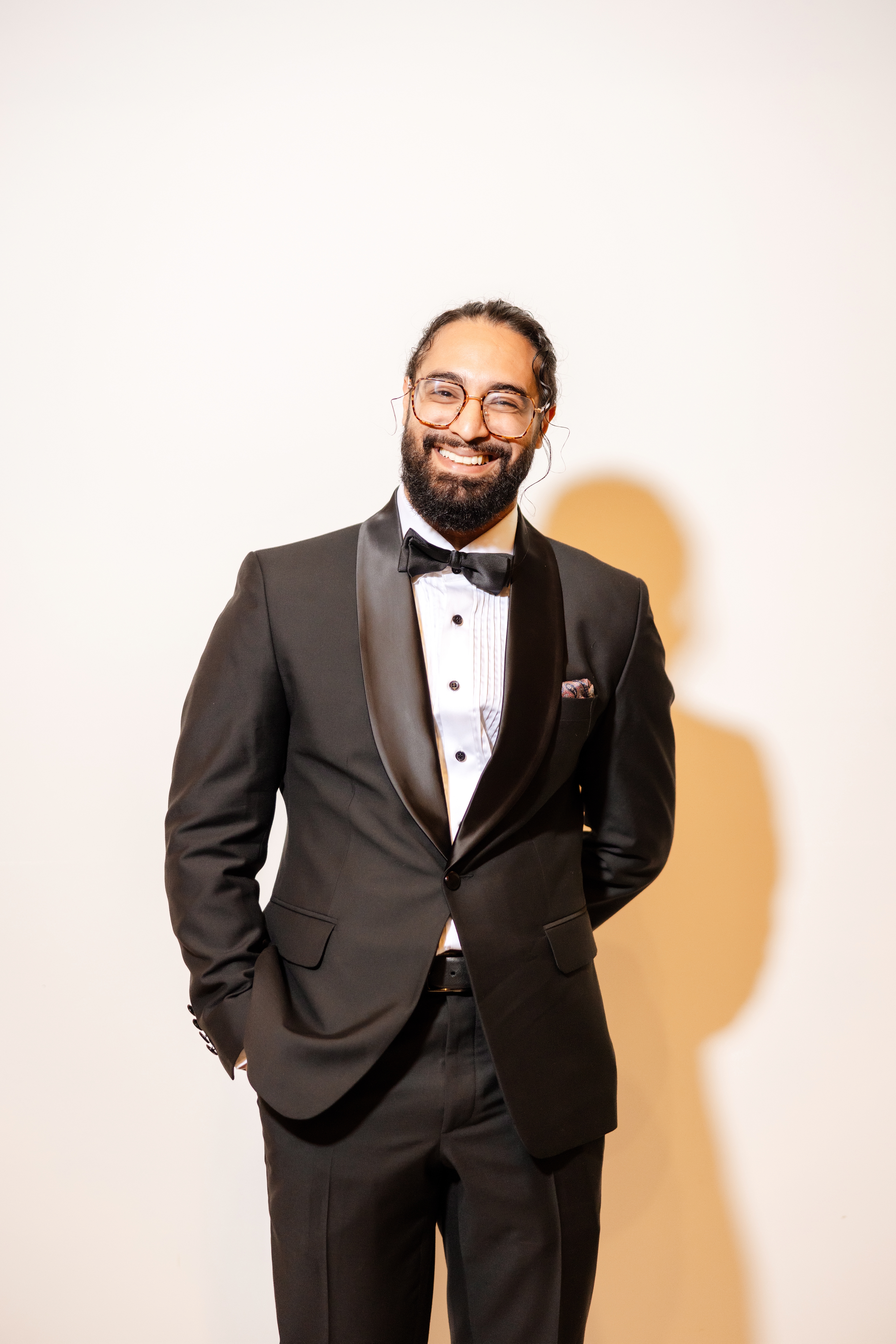 Ashwyn Singh smiles at the camera.